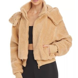 Alo Fox Sherpa Jacket- size small